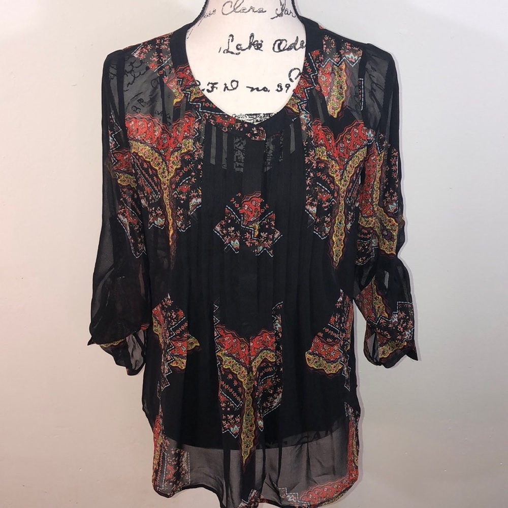 Daniel Rainn Stitch Fix blouse with cami